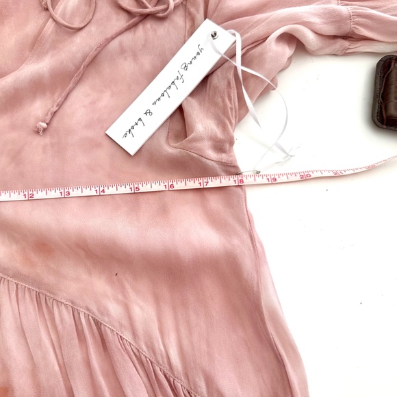 Beautiful Dress in Chiffon - By Young, Broke & Fabulous - L - NWT - Tie Dyed - Picture 9 of 12